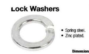 Class 10 Alloy Lock Washer