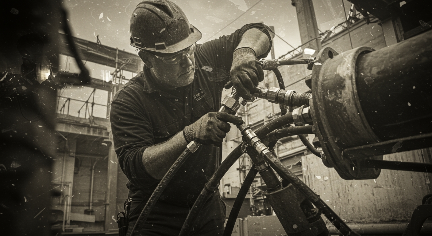 Supplying custom hose kits for a construction site project in Odessa.