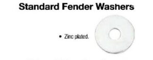 Standard Fender Washer