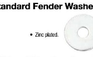 Standard Fender Washer