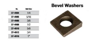 Bevel Washer