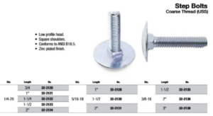 Step Bolts