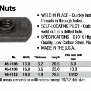 Weld Nuts