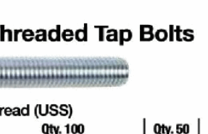 Fully Threaded Tap Bolts - Grade 5 (USS)